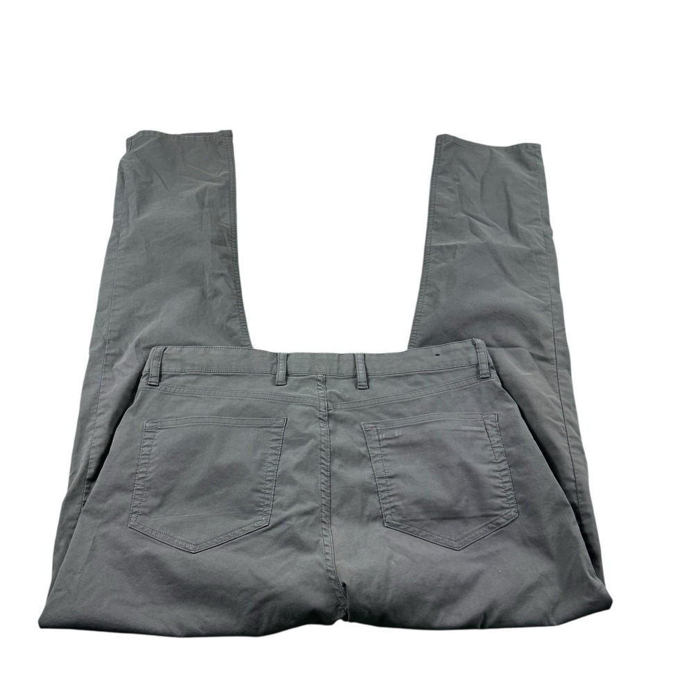 Faherty Gray Performance Flat Front Lightweight P… - image 2